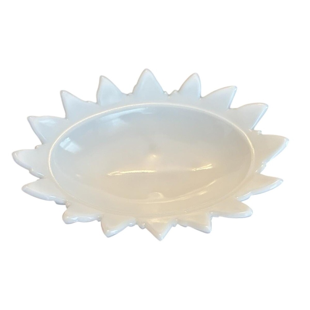 Vintage Westmoreland Milk Glass Soap/Trinket Dish White Tray